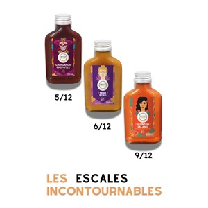 Coffret sauces piquantes incontournables
