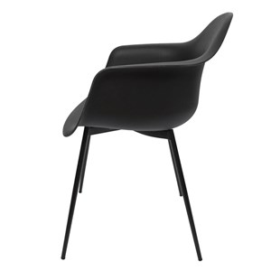 Fauteuil gustav noir