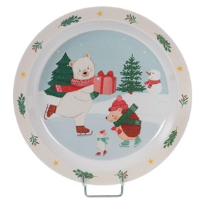 Coffret déjeuner 5 pièces hiver patinoir