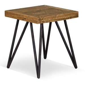 Table de chevet bois marron - dalamée