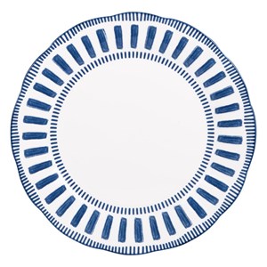 Assiette plate napoli  27 cm x6