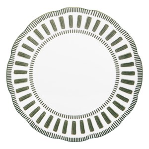 Assiette plate napoli  27 cm x6