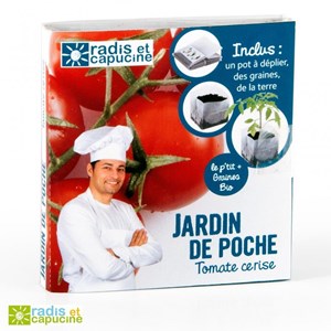 Jardin de poche tomate cerise
