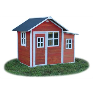 Cabane enfant rouge loft 150