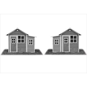 Cabane enfant rouge loft 150