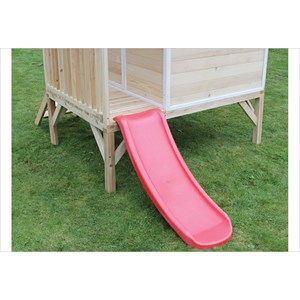 Cabane enfant sur pilotis bois naturel l