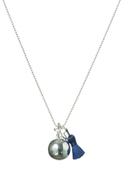 The Good Karma Shop - Bola de grossesse gypsy mama bleu marine
