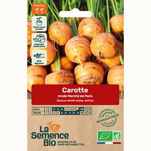 Carotte ronde marché de paris 3 bio