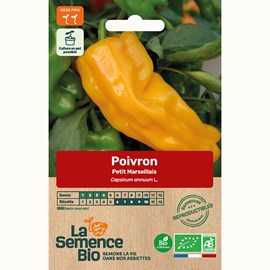 Poivron petit marseillais bio