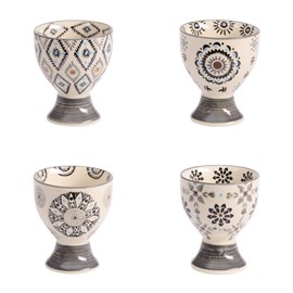 Lot de 4 coquetiers nelson