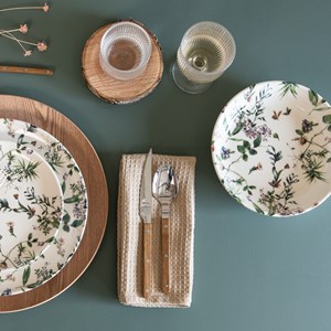 Assiette creuse champêtre 19 cm x6