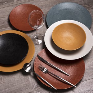 Assiette creuse vésuvio   19 cm x6