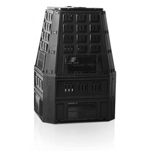 Silo thermocomposteur - pp, 800 l, noir,