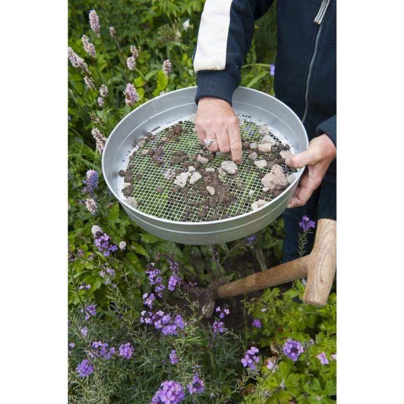 Tamis traditionnel - grille en acier gal