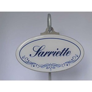 Etiquette de jardin modèle émail - sarri