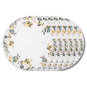 Assiette plate summer 27 cm x6