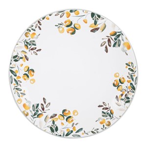Assiette plate summer 27 cm x6