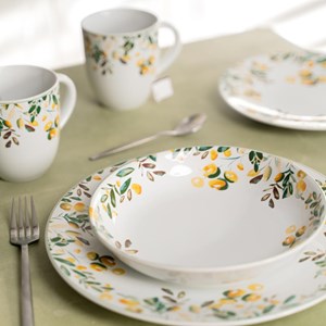 Assiette creuse summer 19 cm x6