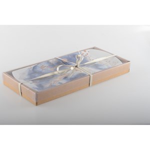 Plats à cake méduse 29x13cm - lot de 2