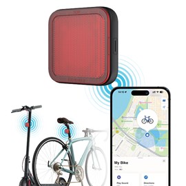 Réflecteur vélo avec traceur gps airtag