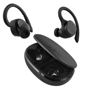 Ecouteurs bluetooth sans fil sport noir