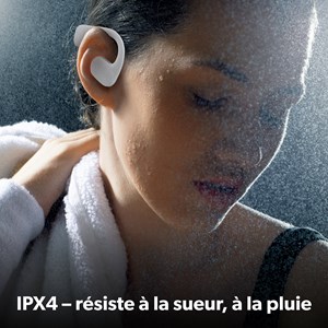 Ecouteurs sport sans fil à oreille libre