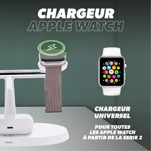 Station de charge sans fil 3 en 1