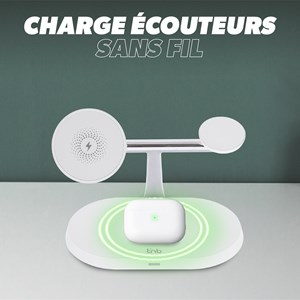 Station de charge sans fil 3 en 1