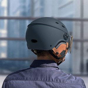 Casque vélo, taille l - bleu marine