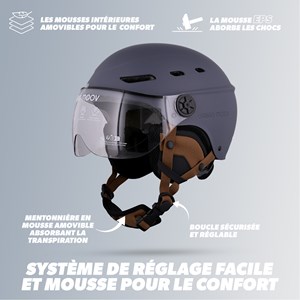 Casque vélo, taille m - bleu marine