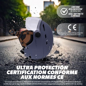 Casque vélo, taille m - bleu marine