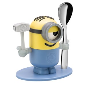 Coquetier les minions avec cuillère