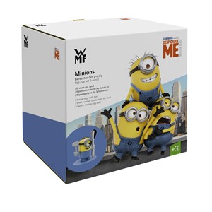 Coquetier les minions avec cuillère