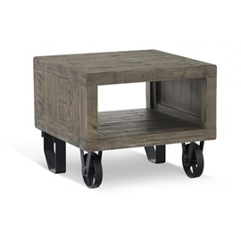 Table de chevet bois marron - sidéline