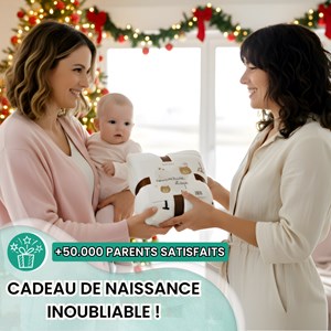 Couverture étape bébé + kit d'empreintes