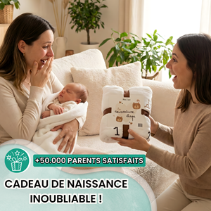 Couverture étape bébé + kit d'empreintes