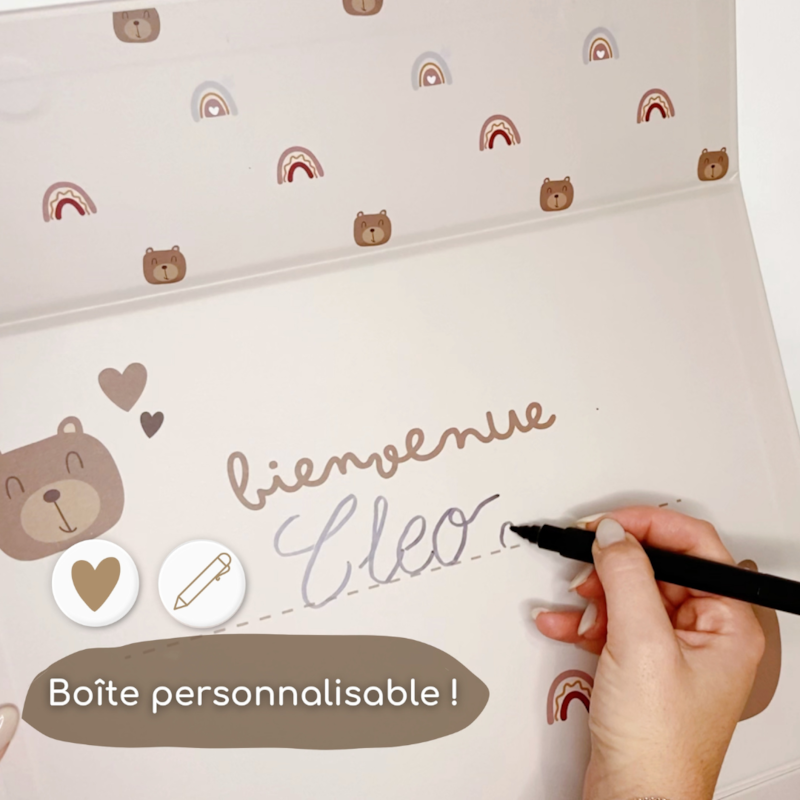 Boîte à souvenirs bébé coffret naissance (Keep love) - Image 2