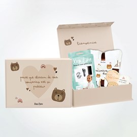 Boîte + kit empreintes + couverture
