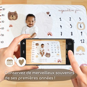 Coffret souvenirs bébé complet - ourson