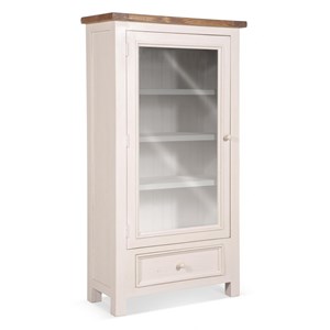 Vaisselier 1 tiroir bois blanc -