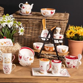 Lot de 4 coquetiers maggie
