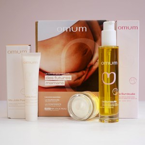 Coffret soin grossesse - coffret future maman - omum
