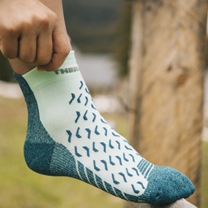 Chaussettes randonnée femme vert 39-40
