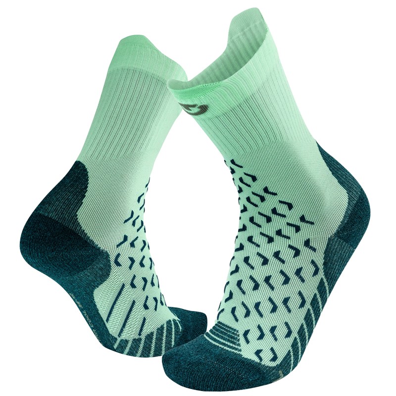 Chaussettes randonnée femme vert 35-36