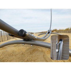 Support de hamac métal azteka relax xl