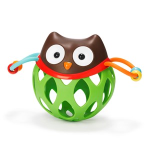 Hochet rond - hibou