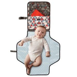 Mini kit à langer - chevron
