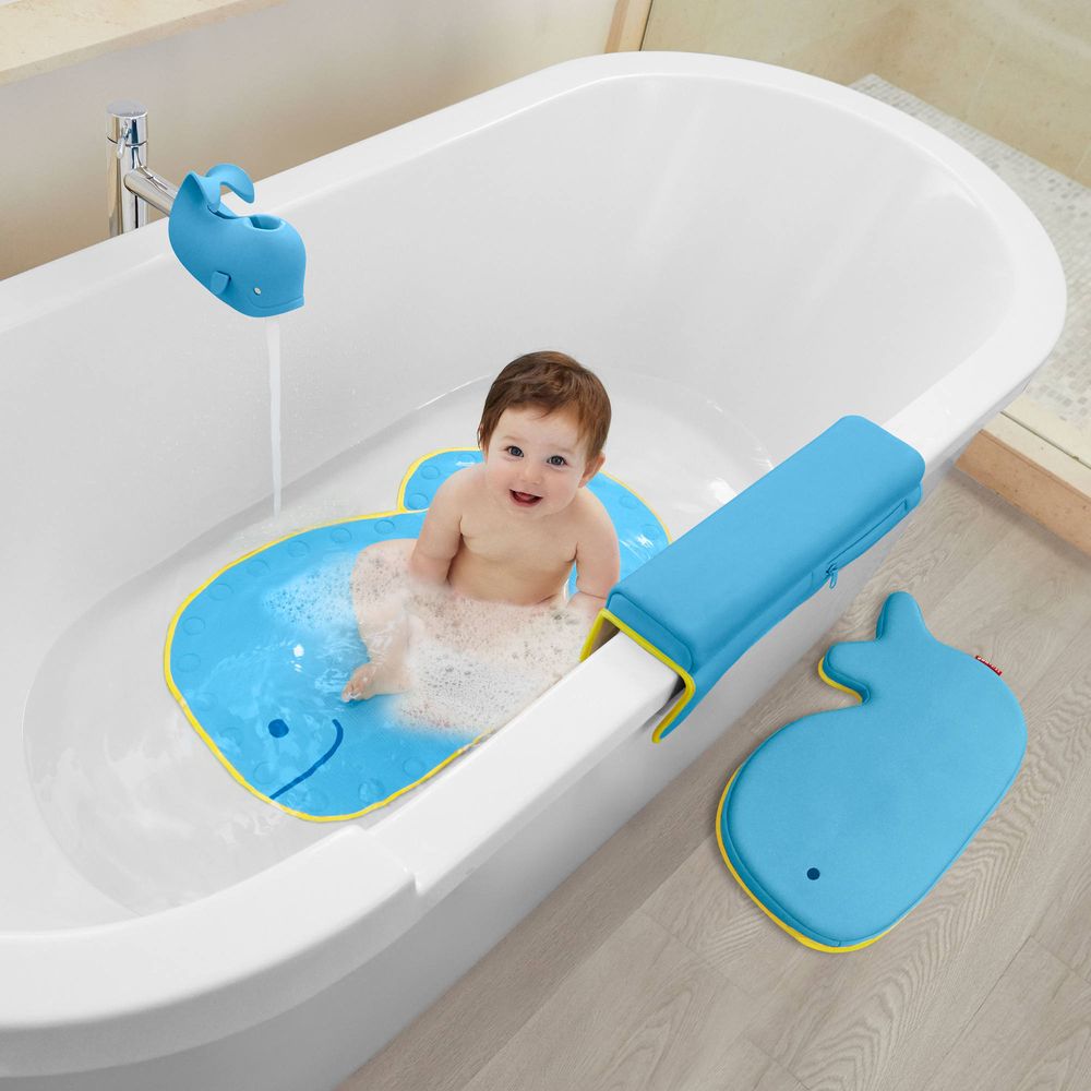 Tapis De Bain Moby Bleu Nature Decouvertes