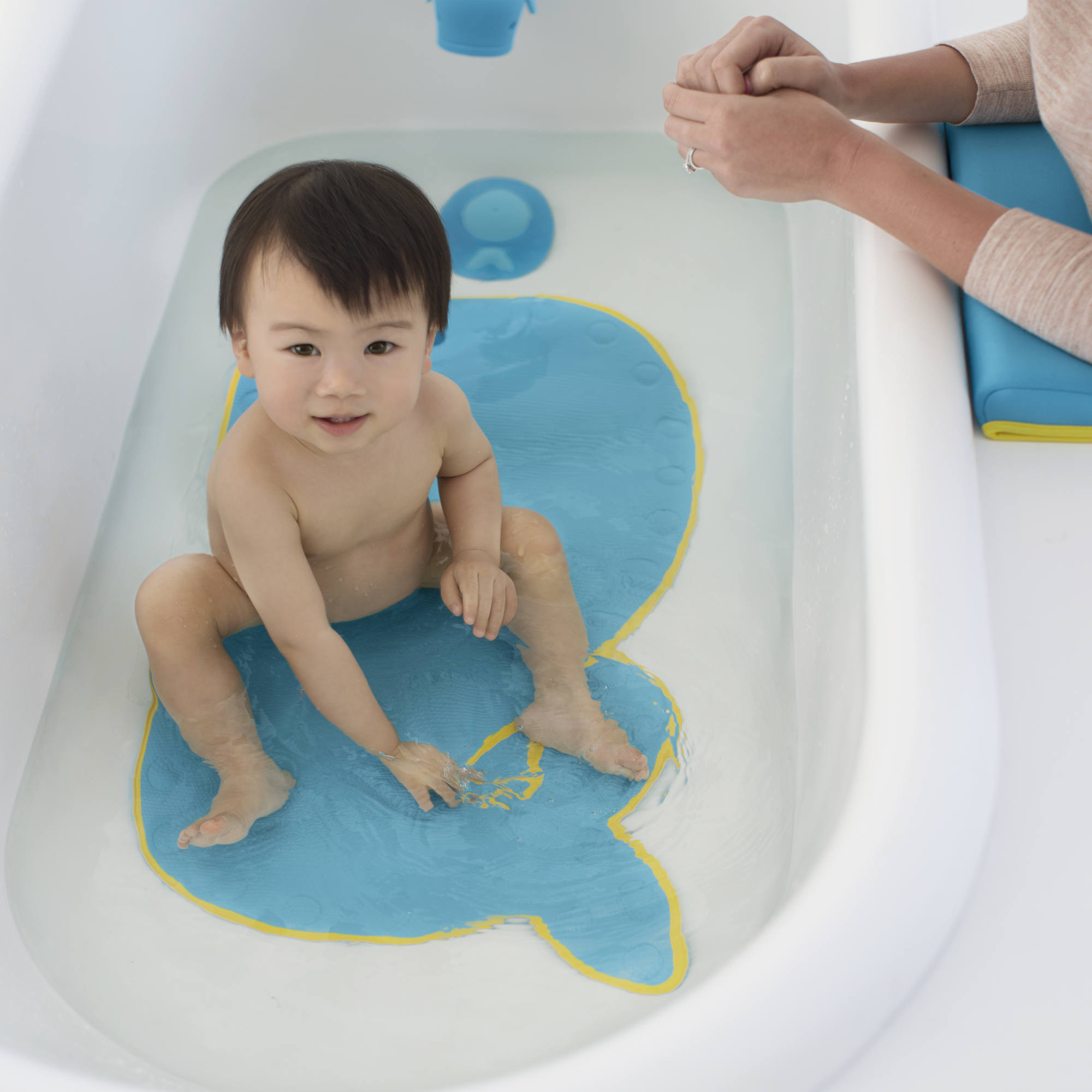 Tapis De Bain Moby Bleu Nature Decouvertes