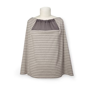 Écharpe d'allaitement grab&go - grise